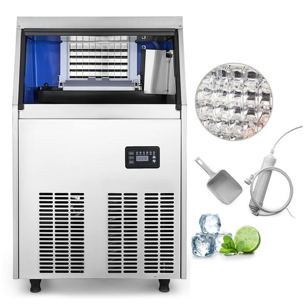 BENTISM New Commercial Ice Maker Auto Clear Cube Ice Making Machine 90100 lbs 110V