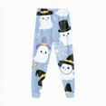 thumbnail image 4 of Futezty Toddler Boys Girls Halloween Pumpkin Pajamas Cute Ghost Print Pjs for Boy Jammies Little Kids Sleepwear Clothes Sets 2T-9T, 4 of 7