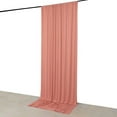 thumbnail image 4 of BalsaCircle 5x12 feet Dusty Rose 4-Way Stretch Spandex Divider Backdrop Curtain Home Decorations, 4 of 6