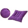 thumbnail image 3 of Nvzi Comfortable & Soft Seat Cushions Kitchen Dining Chair Pad with Ties (Large, Yellow), 3 of 5