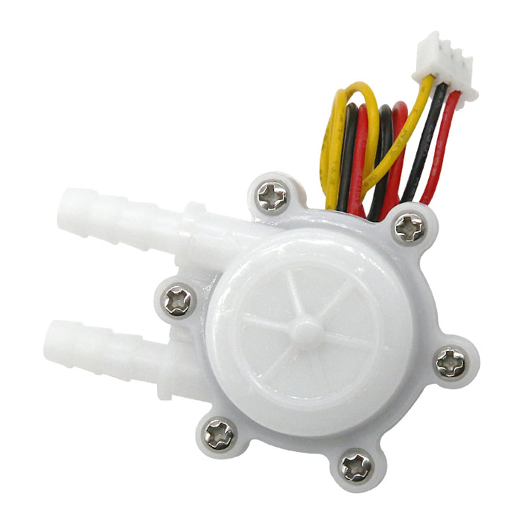 3D61 Plastic Flowmeter Water Testing Switch Durable Water Flow Sensor 