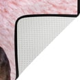 thumbnail image 5 of SKYSONIC Sausage Dachshund Dog Non-Slip Area Rug, Pink Valentines Floor Carpet Comfort Floor Mats Decor for Indoor Front Porch,Living Room, Bedroom,Kitchen,72"x48", 5 of 5