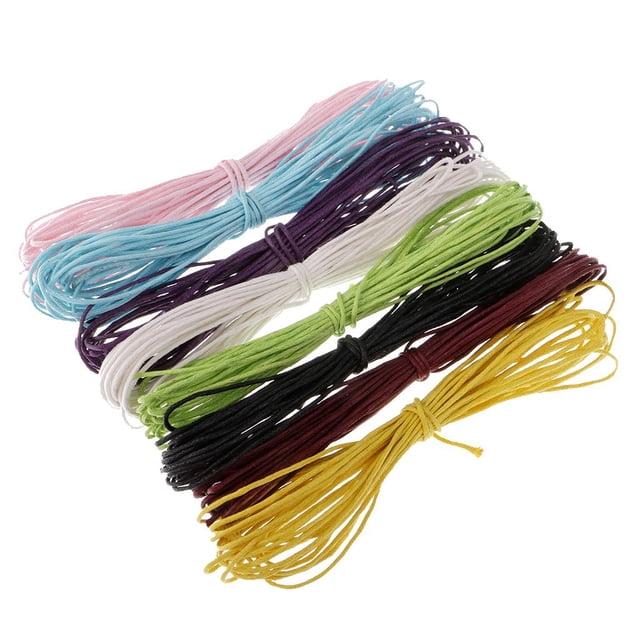 Cuerda de 8 Paquetes Joyería 5 Metros Gloria Multicolor 1 8 piezas 1 mm 5