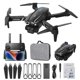 thumbnail image 1 of Dron Zeceouar con cámara FPV, cuadricóptero RC con cámara 1080P, 2,4 G, WIFI, FPV, modo sin cabeza, seguimiento de altitud, juguetes, regalos para niños y adultos., 1 of 8
