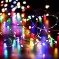 thumbnail image 6 of Solar String Lights for Outdoor,66ft 200 LED Bright Copper Wire Fairy Lights Waterproof Solar Lights with 8 Modes for Tree Garden Party Wedding Christmas Decor (Multicolor), 6 of 9