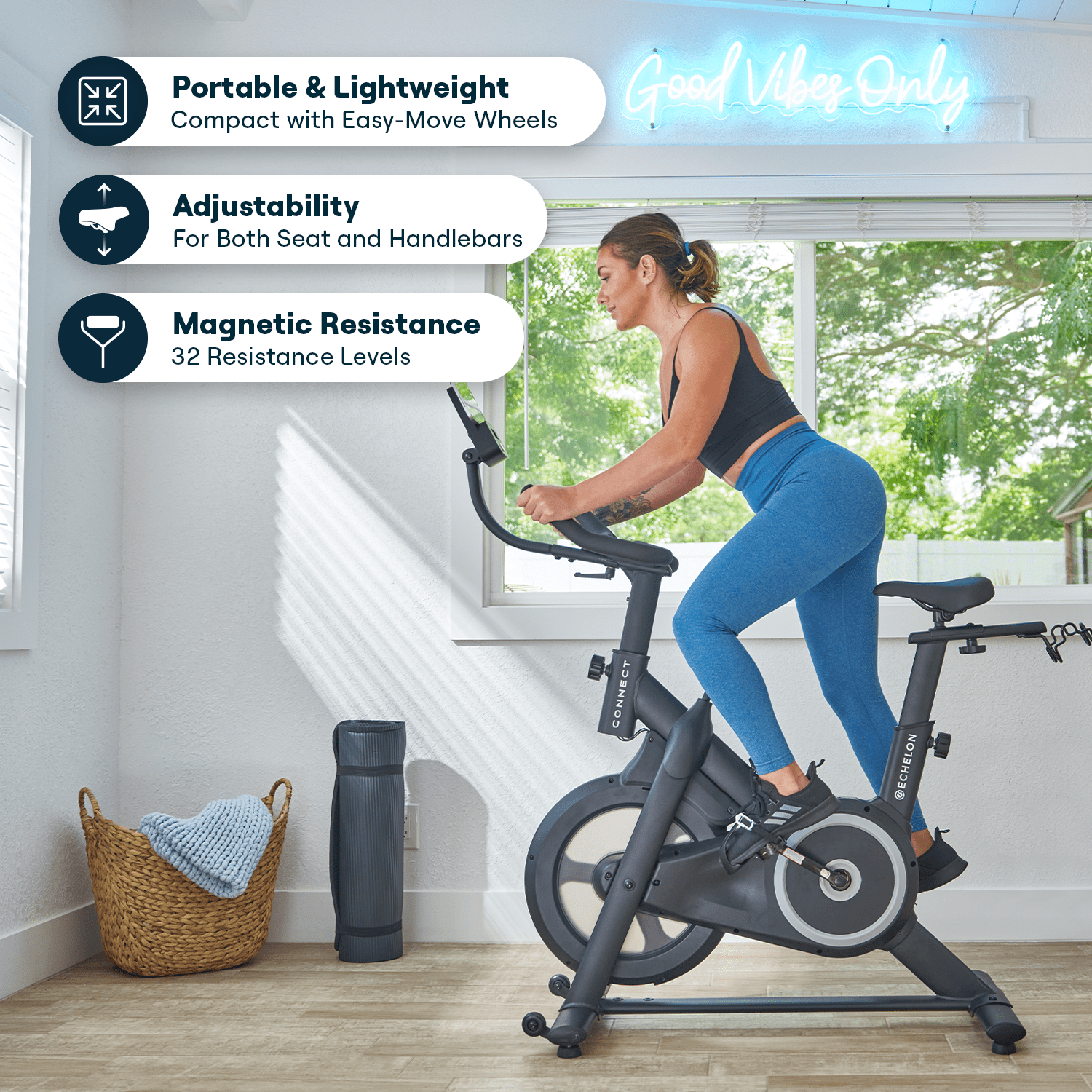 Echelon Connect EX-30-RCX Stationary Exercise Bike
