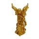 thumbnail image 4 of Figura de ángel de resina, estatua decorativa, colección de recuerdos, miniatura Oro, 4 of 9