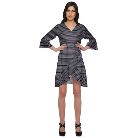 

Moomaya Bathrobes For Women Wrap Printed Ruffle Style Bride Getting Ready Dress