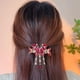 thumbnail image 3 of Pinza para el pelo con forma de mariposa y cadena de borlas, antideslizante, con brillantes diamantes de imitación, herramienta para peinar el cabello, accesorio para el cabello, 3 of 8