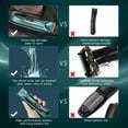 thumbnail image 2 of KENSEN Electric Body Groin Hair Trimmer Balls Shaver Pubic Grommer Waterproof  Wet/Dry Hair Clippers (Green), 2 of 8