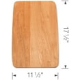 thumbnail image 2 of Blanco 440230 Wood Cutting Board (Diamond Super Single Bowl) Accessory, Stainless Steel, 2 of 2