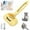 Yellow, variant on Pet Steam Brush Set for Dogs, 2025 New Self-Cleaning Pet Brush, Multi-Function Pets Hair Removal Brushes for Home Use, Portable Dog Cat Grooming Brushes for Pets Owners,White