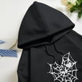thumbnail image 5 of Zip Up Hoodies for Women 2026 Trendy Gothic Zip Up Hooded Sweatshirts Thermal Long Sleeve Hoodie Jackets Teen Junior Fall Clothes,Black,M, 5 of 6