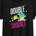 thumbnail image 3 of Toy Story - Double Trouble - Juniors Ideal Flowy Muscle T-Shirt, 3 of 5