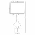thumbnail image 2 of Elegant Srkashlteni Collection Table Lamp - Modern Brass & Crystal Accent Design, Full Range Dimmer, Fondine Fabric Shade, 2 of 2