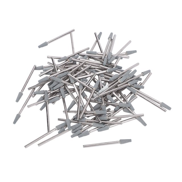 Broca de Taladro de Umas Cónica, Tapa Redonda de Barril Cónico Broca de Taladro Limpio 100 piezas para mácina de manicura