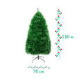 thumbnail image 4 of Árbol de Navidad La Merced Verde 1.50 m, 4 of 4