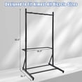 thumbnail image 4 of Support à Vélo Autoportant pour Garage, Support de Rangement Vertical Robuste pour 5 Vélos, Capacité de 300 Lb, Hauteur et Crochets Réglables, Sans Mur, Support à Vélo Intérieur Antidérapant pour Appartement, 4 of 8