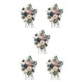 thumbnail image 3 of Ramo de flores artificiales Inteprter AZUL ROSA LH004, 3 of 6