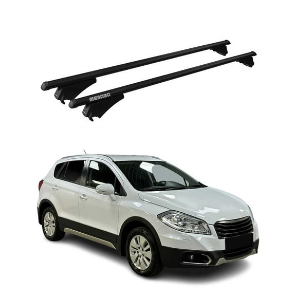 OMAC Top Roof Racks Cross Bars for Chevrolet Trax 2013-2022 Black Aluminium 2Pcs