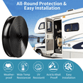 thumbnail image 3 of 1" RV Vinyl Trim Molding Insert - 100 Ft Camper Weather Stripping Exterior, Black Winter Trim Molding for RV, Boat, Camper, Travel Trailer, 3 of 8