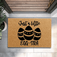 thumbnail image 6 of RotHome Easter Welcome Mat Outdoor Spring Door Decor Easter Rabbit Coir Rug Non Slip Durable Front Porch Mat for Indoor Outdoor Entryway Home Entrance Gifts, 16 x 24 Inch, 6 of 9