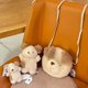 thumbnail image 2 of Bolso Original de cerdo rizado jellycat, muñeco de peluche, bonito bolso cruzado, bolso de felpa para niños y niñas, regalo, 2 of 5