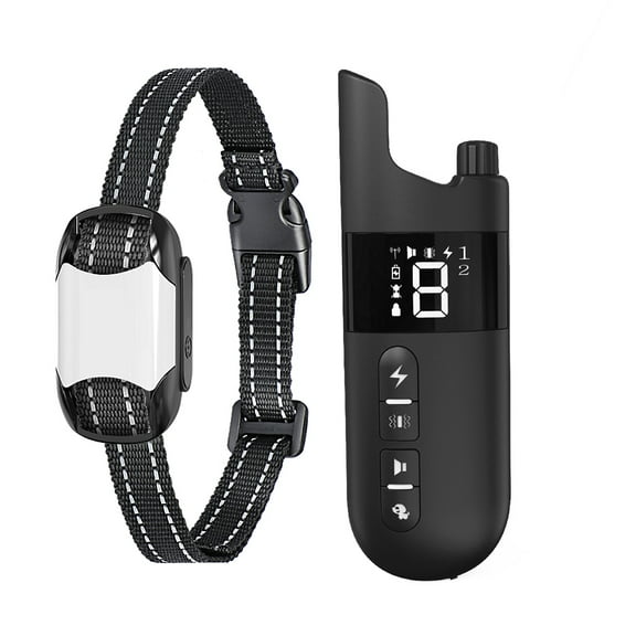 MASBRILL Dog Shock Collar with Remote Rechargeable Shock Collar for Medium Large Dogs, Electronic Training Collar Waterproof Shock Collar with 3 Training Modes Up to 1000ft