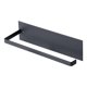 thumbnail image 2 of Tenedor de rodillo de tejido de cocina debajo del mueble autoadhesivo de del colgador de en Vertical o Horizontal Negro Macarena Portarrollos cuadrado, 2 of 8