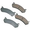 Akebono ASP785 Disc Brake Pad Kit Fits select: 1999-2010 CHEVROLET SILVERADO, 2000-2006 CHEVROLET TAHOE