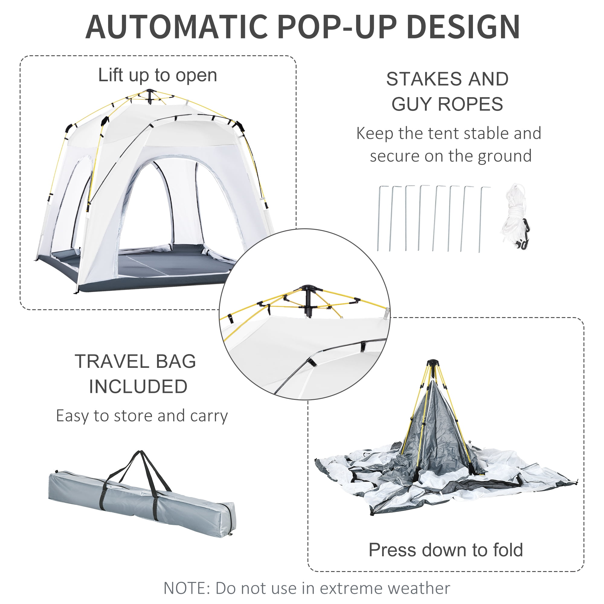 How To Take Down A Pop Up Tent? Easy Steps for Quick Breakdown 2 How To Take Down A Pop Up Tent? Easy Steps for Quick Breakdown