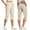 Beige, variant on ABSUYY Womens Capris Petite Leggings Stretch Casual with Pockets Pants for Women Ladies Dark Gray S Capris Comfortable Capri Pants for Women