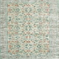 thumbnail image 1 of Ahgly Company Machine Washable Indoor Square Traditional Gunmetal Gray Area Rugs, 8' Square, 1 of 7