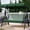 Green Stripes, variant on GOCAPTAIN 3-Seat Patio Swing Chair with Adjustable Canopy, Outdoor Porch Swing with Thick Cushions, Heavy-Duty Steel Frame, 600 lb Capacity, Gray