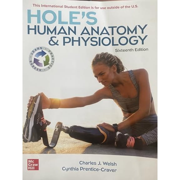 Pre-Owned ISE Hole's Human Anatomy & Physiology (Paperback) 1260598187 9781260598186