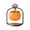 Persimmon LED Light, variant on THOPBPRK Halloween Pumpkin-Shaped Tin Can, Novelty-Metal Gift Storage Box for Candy and Treats, Decorative Holiday Keepsake Container for Party Favors and Home Decor