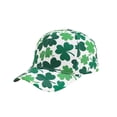 thumbnail image 2 of Casquette de Baseball Imprimée pour la Saint-Patrick, Chapeau de Soleil à Grand Bord, Couvre-Chef Extérieur Ajustable pour Festivals, Golf et Randonnée, 2 of 4
