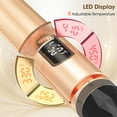 thumbnail image 4 of SKIMI Hair Straightener, 1 Inch Flat Iron, Negative Ionic Curling, Hair Curler For Travel, Mini Flat Straightener Iron, Dual Voltage, LED Display, 4 of 8