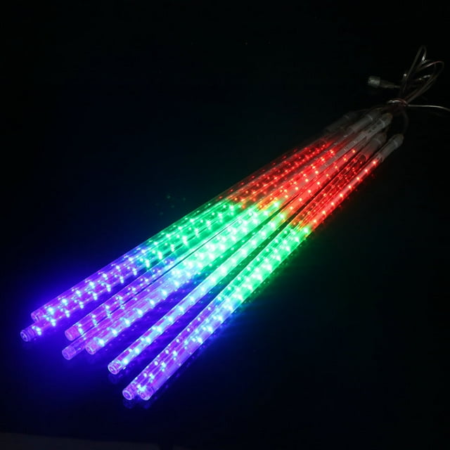 RisingPro LED Meteor Shower Rain Lights Waterproof Xmas Decoration Light Falling String Lights for Wedding Party Christmas Lights Connectable