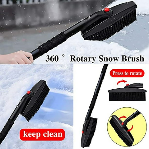 Kit pelle à neige 3 en 1 brosse grattoir à glace outil déneigement pour  voiture camion extérieur