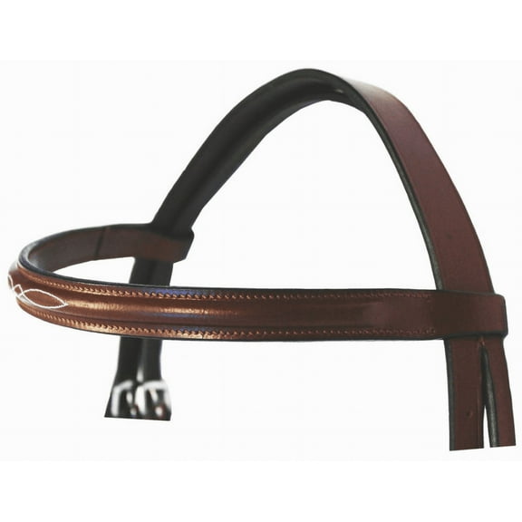 Henri de Rivel Advantage Fancy Raised Snaffle Bridle With Laced Reins