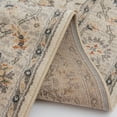 thumbnail image 2 of Loomaknoti Mendez Hebba 8' x 10' White Oriental Indoor Area Rug, 2 of 5