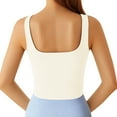 thumbnail image 5 of Pink Tank Tops for Women Classic Solid Womens Summer Tank Tops Adjustable Slim Fit Round Neck Sleeveless Camisoles for Women Ruched Tee Shirts Basic Outfits Clothes, 5 of 7