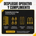 thumbnail image 4 of Calentador Electrico Aceite Calefactor Termostato Gutstark Home 1500 W 3 niveles, 4 of 6