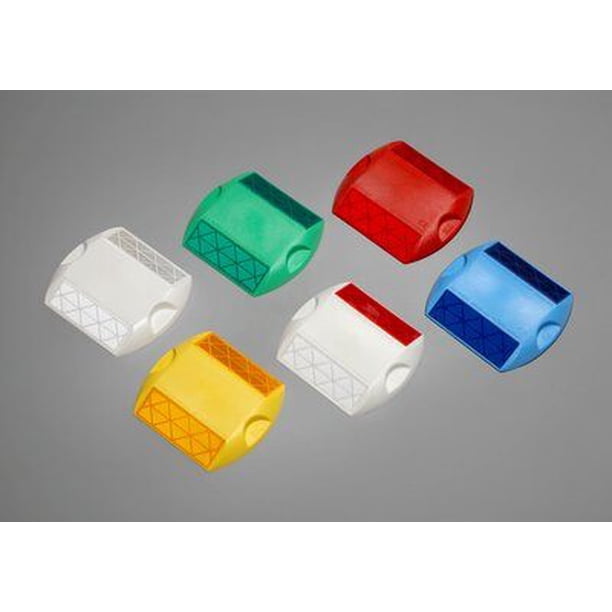 3M Raised Pavement Marker 290 PSA 291 2Y Two Way Yellow 100 Per Ctn 3m-raised-pavement-marker-290-psa-291-2y-two-way-yellow-100-per-ctn