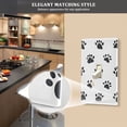 thumbnail image 5 of Yayeee Toggle Light Switch Wall Plate 1-Gang 4.5"x2.7" Home Decorative Outlet Cover, Black Cartoon Cat Paw, 5 of 7