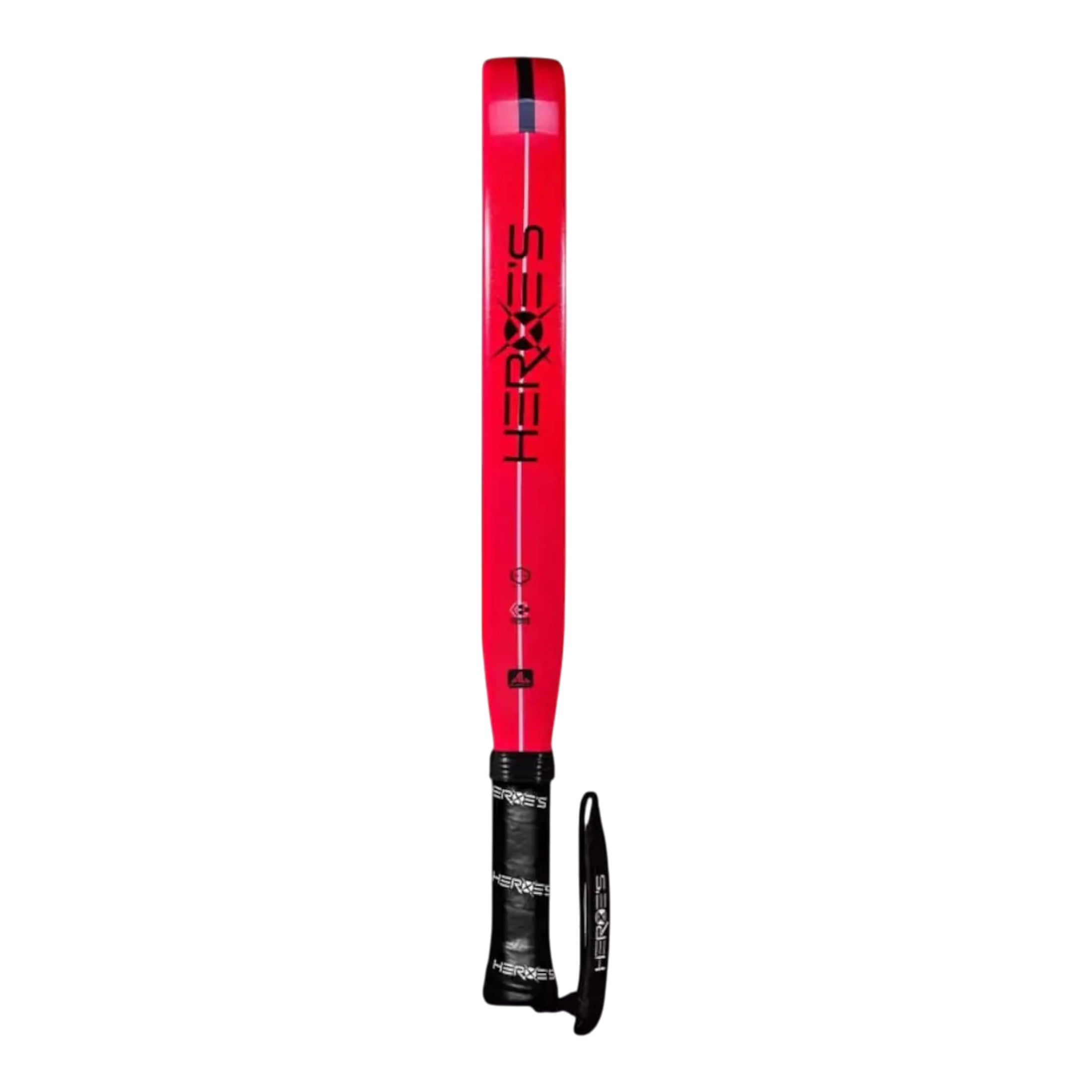 Heroes RS2 2025 Padel Racket 18K Carbon Silver Teardrop shape Advanced Mid Balance