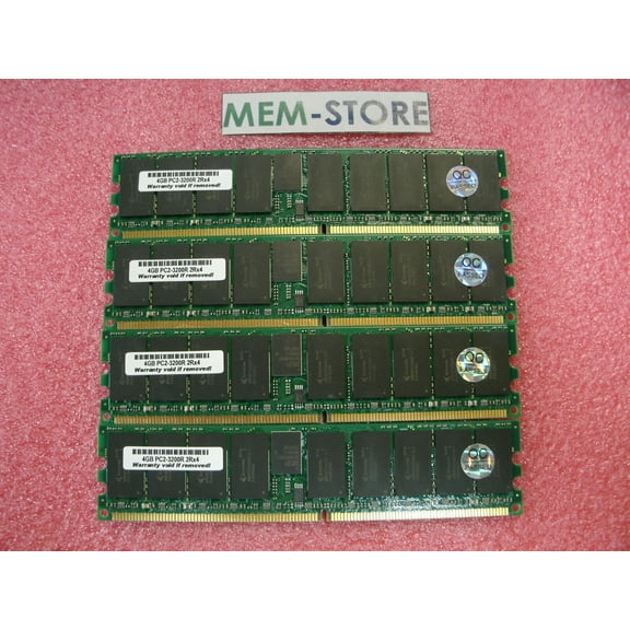 16GB 4x4GB DDR2-400 PC2-3200 ECC Registered Memory for RadisSys ATC-4310 (3rd Party)