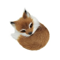 Vikakiooze Home Decor , Plush Imitation Animals, Small Foxes, Pendants, Ornaments, Toys, Handicrafts, Festival Supplies