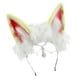 thumbnail image 5 of Diadema con orejas de gato, accesorio cómodo para el cabello para mujeres y niñas, cosplay de Halloween. Amarillo, 5 of 8